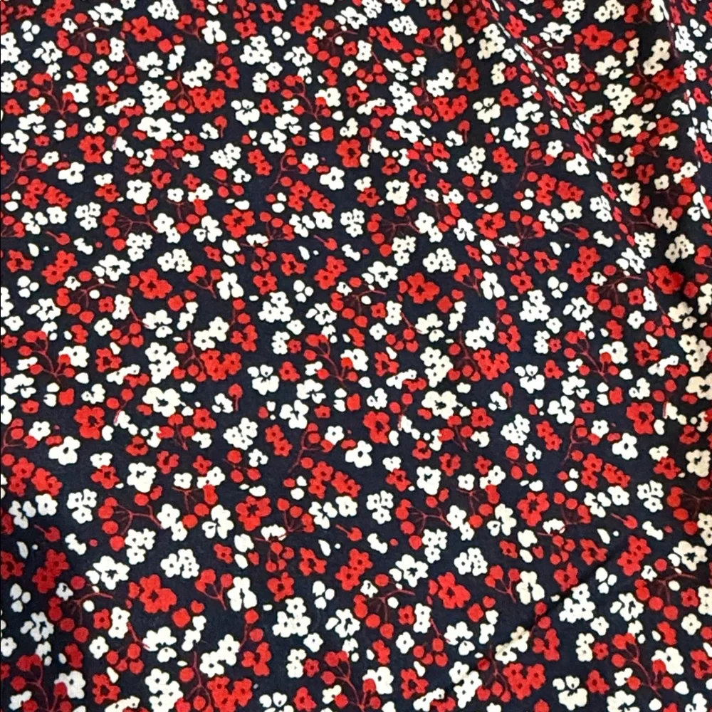 OshKosh B'gosh Red Floral Button-Front Girls' Tunic (12) NWT